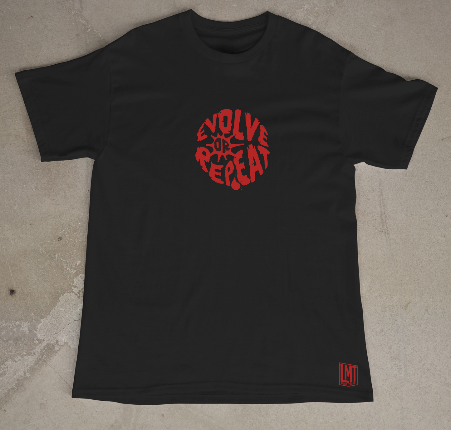 CAMISETA - EVOLVE OR REPEAT
