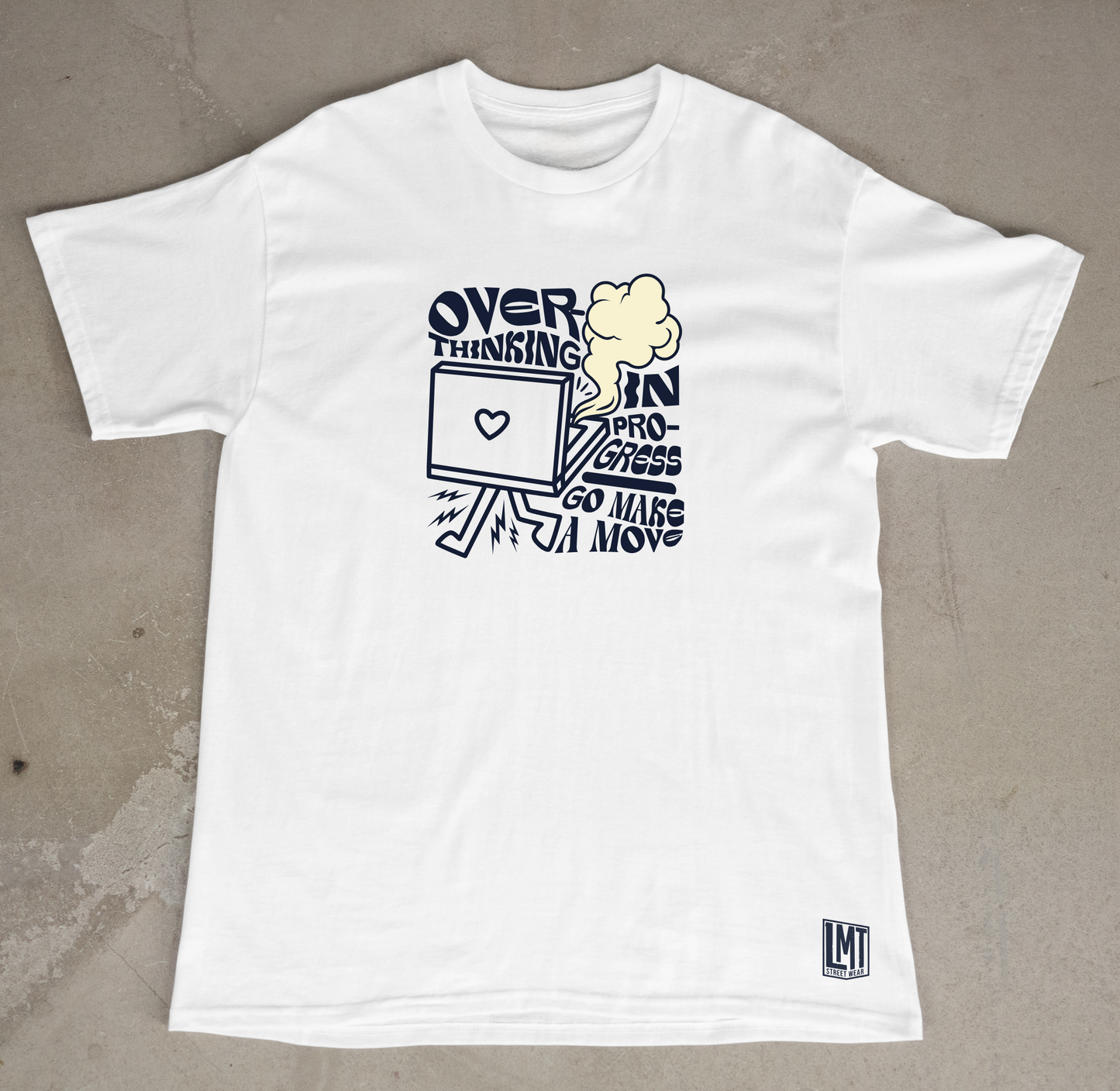 CAMISETA - OVERTHINK IN PROGRESS