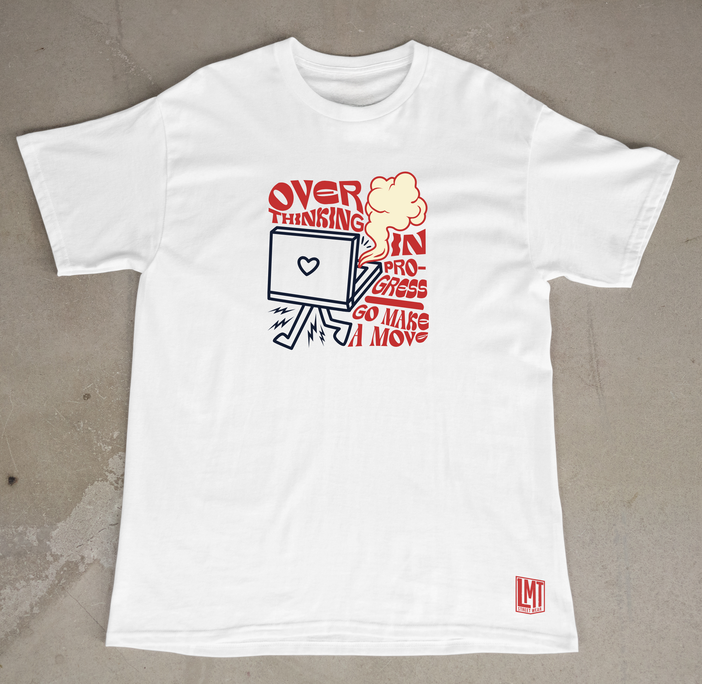 CAMISETA - OVERTHINK IN PROGRESS