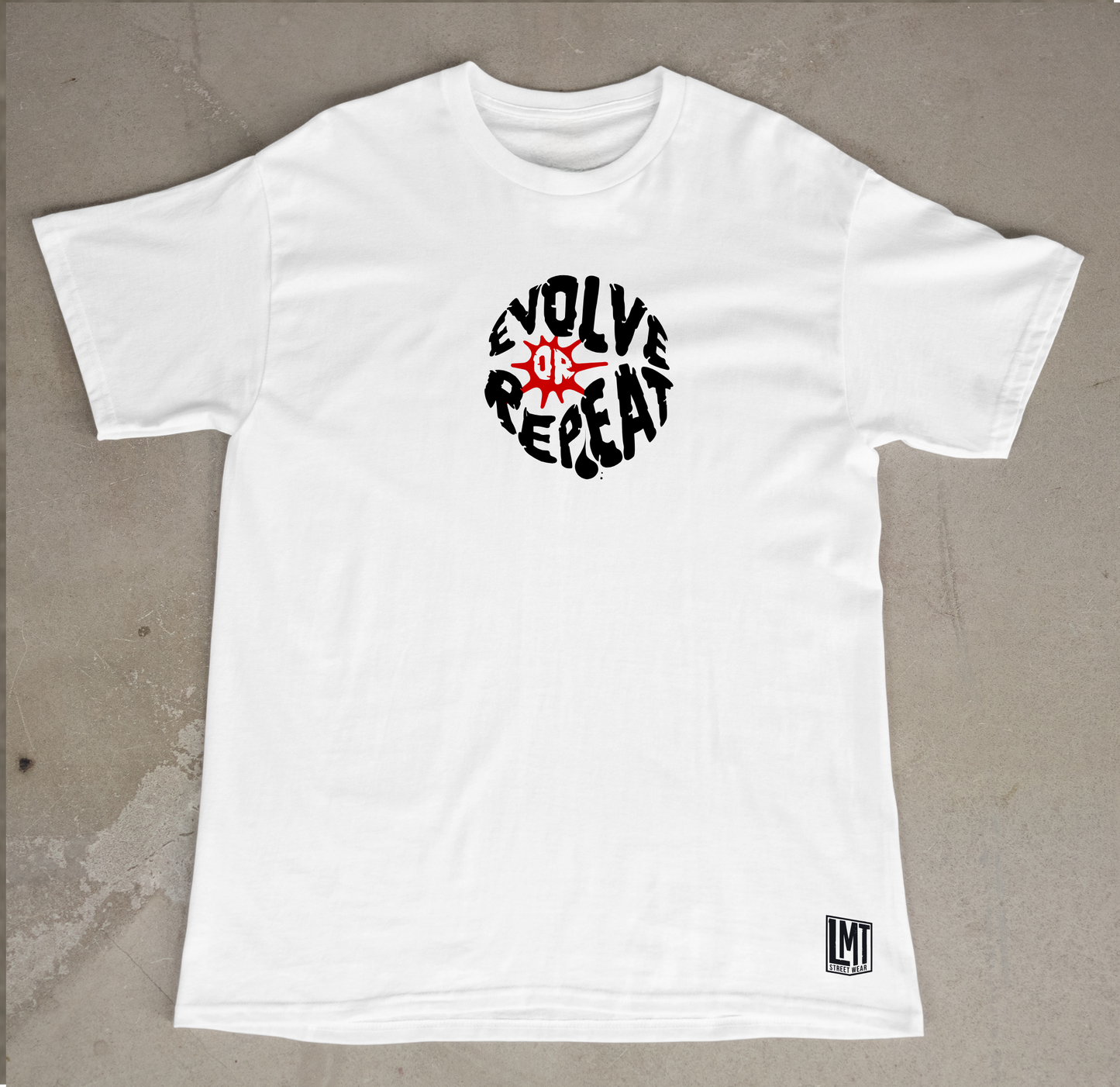 CAMISETA - EVOLVE OR REPEAT