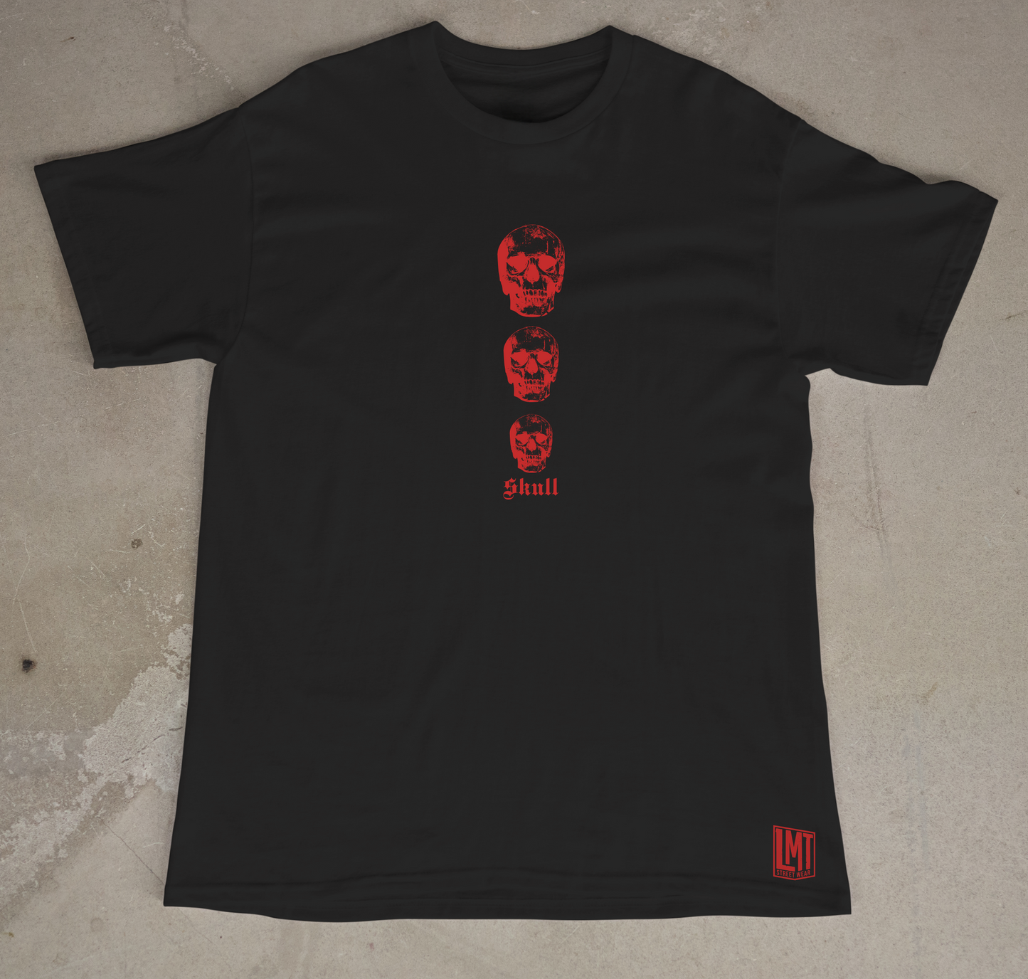CAMISETA - THREE SKULL